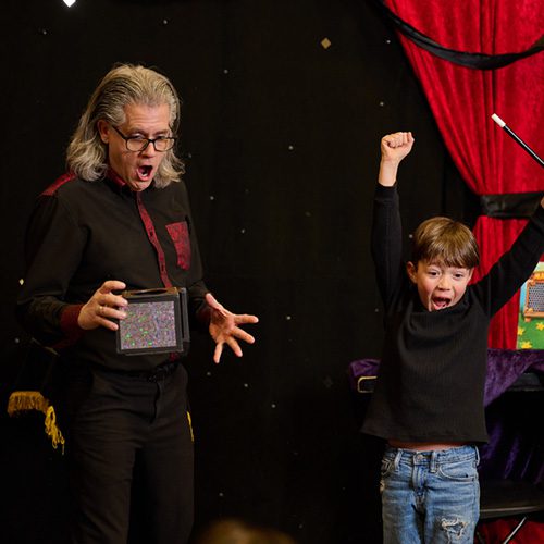 Tyler is Amazed in 2023 Everyone enjoy Denver kids magician Chad Wonder's magic show